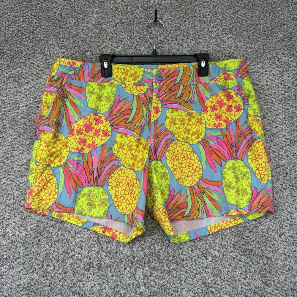 Chubbies "The Hooligans"‎ Pineapple Swim Trunks Men's Size XXL 2XL Lined Pockets